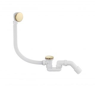 Автоматический сливы-перелив для ванны Grocenberg GB230GO Золото